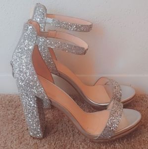 Glitter 6 inch heels